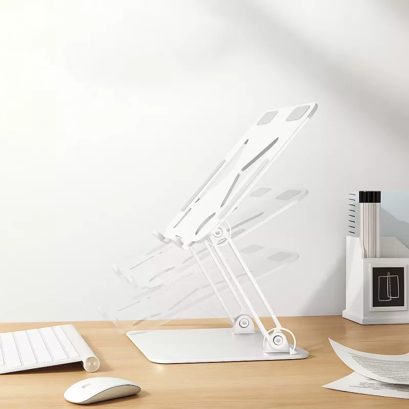 Suporte para portátil MEDIA-TECH – suporte para portátil MT2661W (branco)