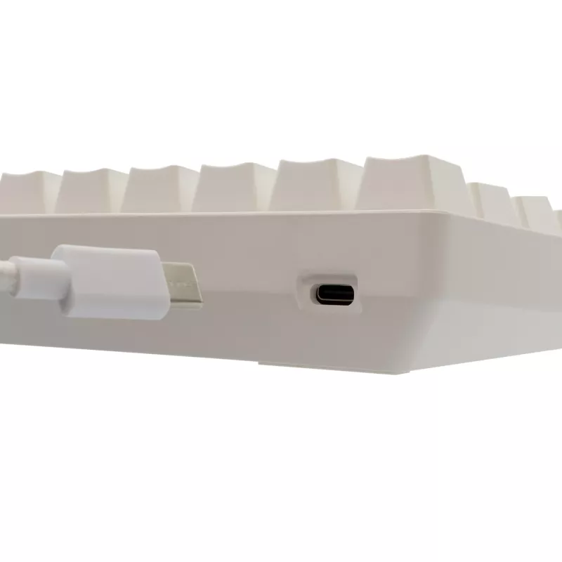 Teclado mecânico White Shark Shinobi-2 Brown Switch layout US — design compacto, switches Brown