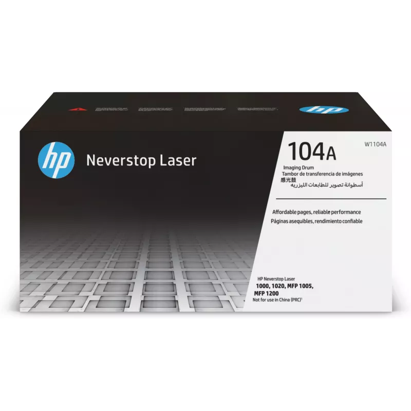 Tambor de imagem HP 104A W1104A 12000 páginas preto