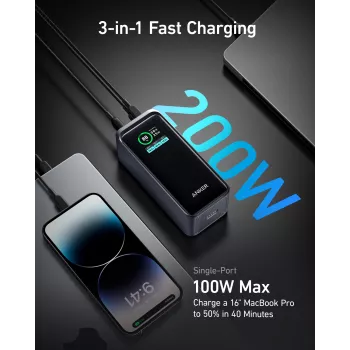 Carregador portátil Anker Prime 20000 mAh