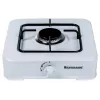 Fogareiro a gás Ravanson K-01T (branco; 1 zona)