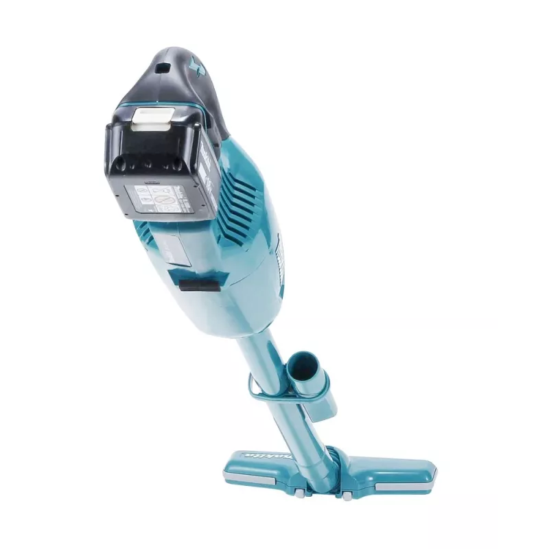 Aspirador vertical/escova elétrica Makita DCL280FZ, bateria, seco, sem saco, 0,75 L, azul