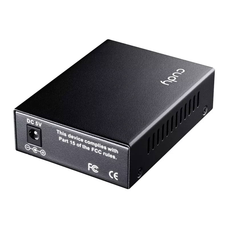 Conversor de rede Cudy MC100GSB-40A 1000 Mbit/s multimodo, monomodo preto
