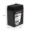 Bateria para UPS de chumbo-ácido selada Green Cell AGM6V5AH-J 6 V 5 Ah
