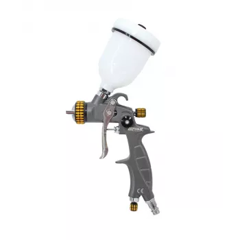 Pistola de pintura AWTools Mini HVLP 1,0 mm SGH10GF — ferramenta para pintura e acabamento de superfícies