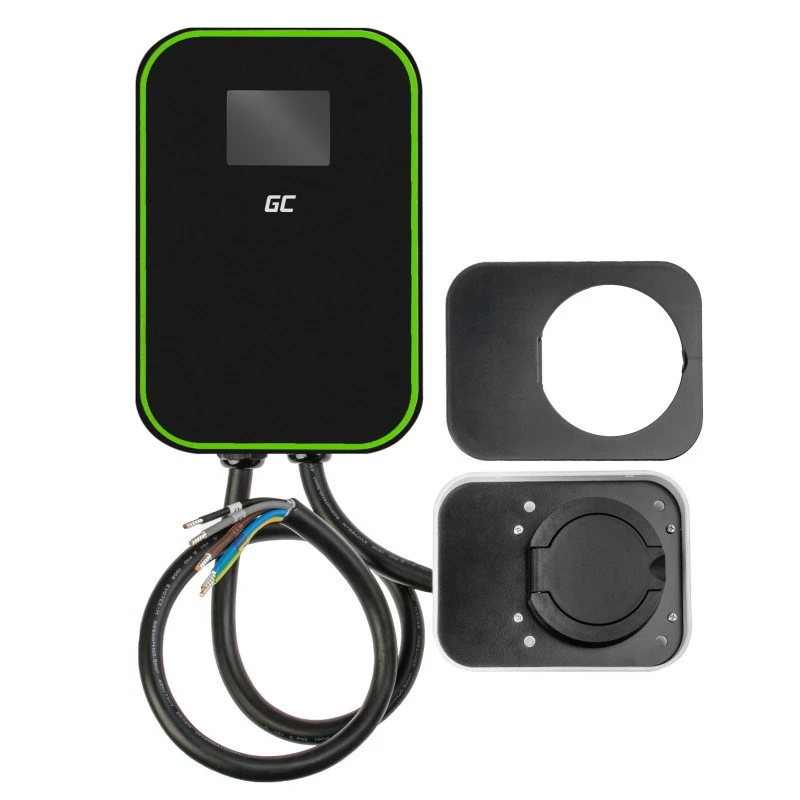 GREEN CELL WALLBOX EV POWERBOX 22KW COM TOMADA & RFID