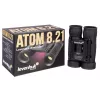 Binóculos Levenhuk Atom 8x21 prisma de telhado preto ampliação 8x