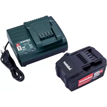Conjunto de bateria e carregador Metabo BASIC SET 1 X 4.0 AH Lithium-Ion 4 Ah