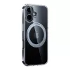 Capa protetora Torras Ostand Pro para iPhone 16 Plus, transparente ajuste fino, TPU/PC