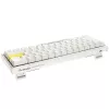 Teclado gaming Ducky One 2 Pro Mini White Edition, RGB LED - Gateron amarelo (US) (DKON2061ST-GUSPDWWTY2)