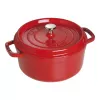 Panela individual Staub Cocotte 24 cm Cereja
