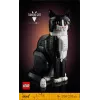 Conjunto LEGO Ideas 21349 Gato Tuxedo — modelo de tijolos colecionável, peça de exposição