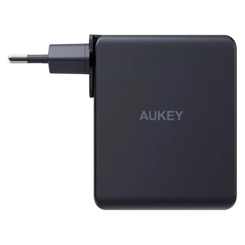 Carregador de parede Aukey PA-B7O, 3×USB, tecnologia GaN