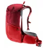 Mochila de caminhada Deuter Futura 27 mulher vermelha