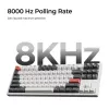 Teclado sem fios Q3 ULTRA/Preto Q3U-M3 Keychron