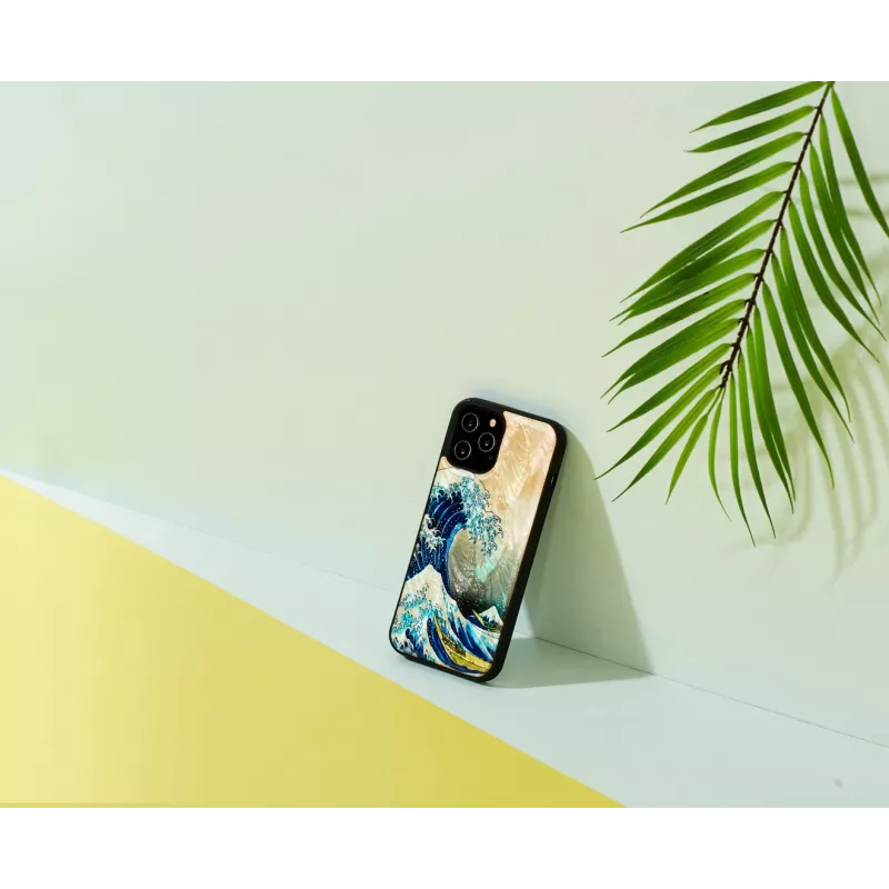 Capa de proteção iKins para Apple iPhone 12 Pro Max com design Great Wave