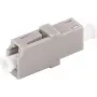 Adaptador de fibra ótica S/CONN LC/LC 07-60004 bege monomodo
