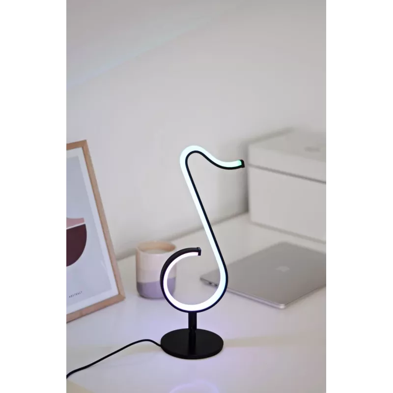 Lâmpada de decoração musical LED Activejet MELODY RGB com comando e app, Bluetooth