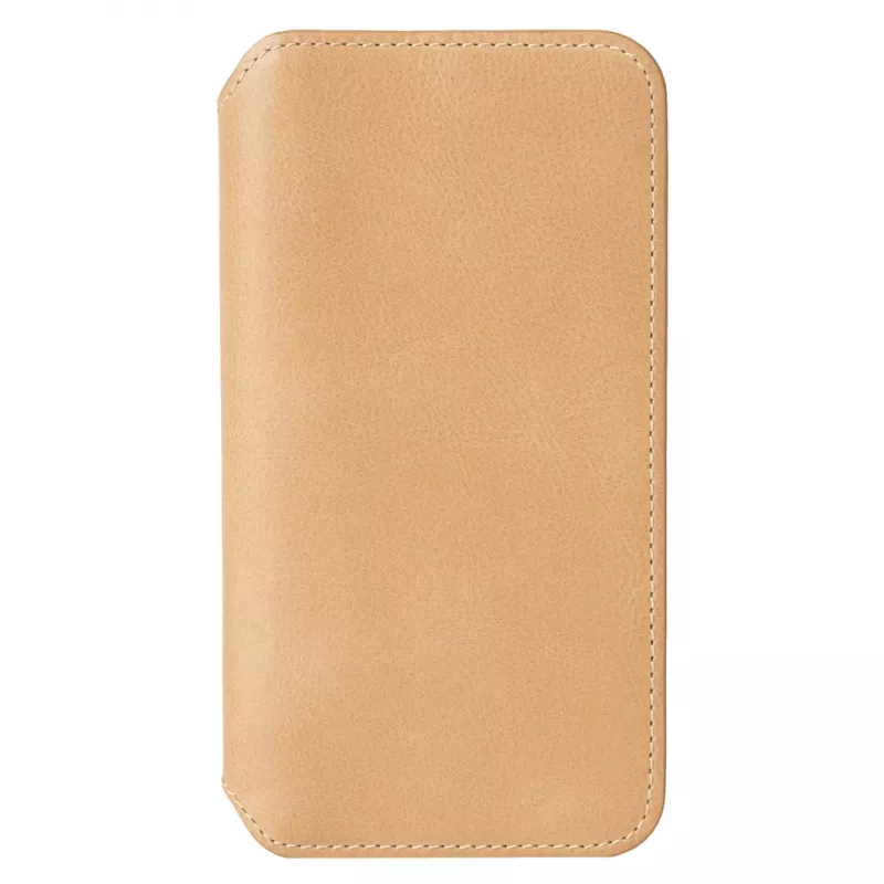 Bolsa para telemóvel Krusell Sunne para Apple iPhone 11 Pro Max — nude vintage, capa folio com compartimentos para cartões