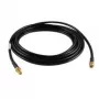 ALLNET ANT-CAB-SMAM-SMAF-200 - SMA(m) - SMA(f) - LMR-195 - macho/fêmea - preto (ANT-CAB-SMAM-SMAF-200)