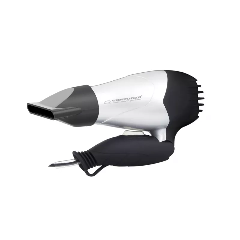 Esperanza EBH002S Secador de cabelo prateado / preto 850 W