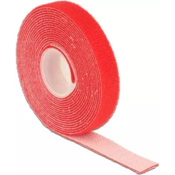 Fita de velcro DELOCK 18718 vermelho