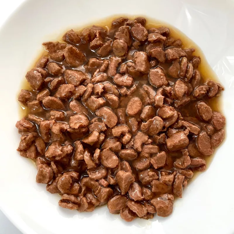 PUPIL Prime rico em Vitela e Fígado - Alimento húmido para gatos - 400 g