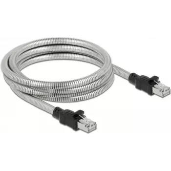 Cabo DeLOCK RJ45 Cat.6A U/FTP com revestimento metálico 5 m