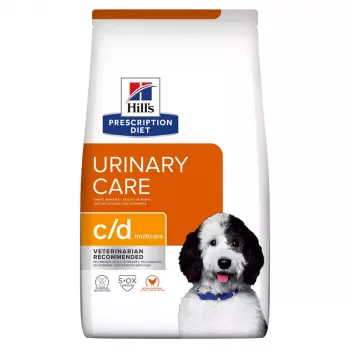 HILL'S PRESCRIPTION DIET Canine c/d Multicare Alimento seco para cães com frango 12 kg