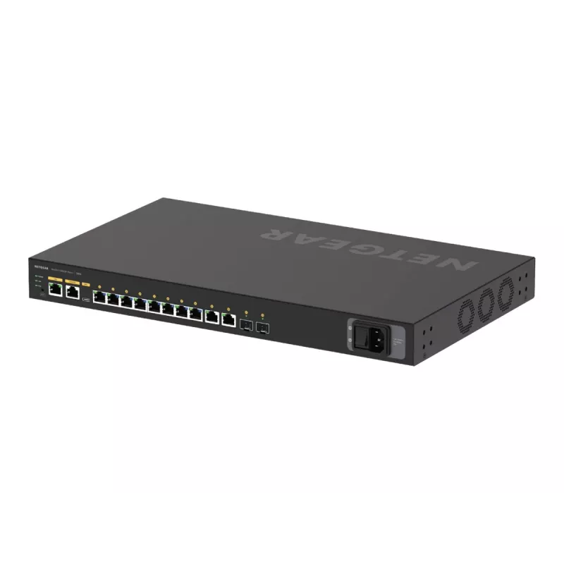 NETGEAR M4250-10G2XF-PoE++ Managed L2/L3 Gigabit Ethernet (10/100/1000) Power over Ethernet (PoE) 1U Preto