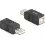 Adaptador de cabo DeLOCK 67202 USB Type-A USB Type-B preto