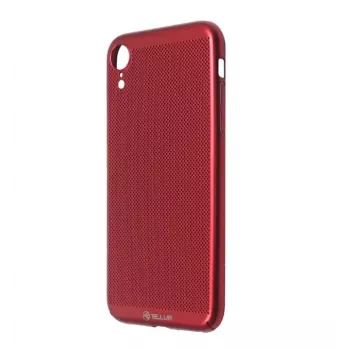 Capa para telemóvel Tellur para iPhone XR — vermelha, design de dissipação de calor
