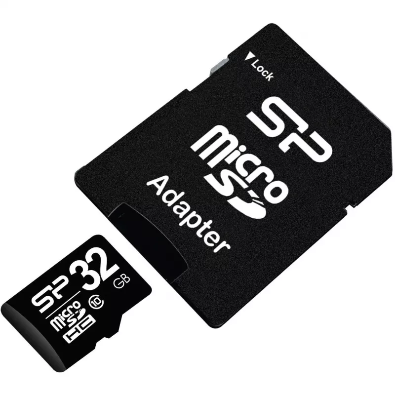 Cartão de memória Silicon Power SP032GBSTH010V10SP 32 GB MicroSDHC UHS-I Class 10