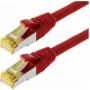 Cabo de rede Helos Cat 6a S/FTP 1,5 m vermelho
