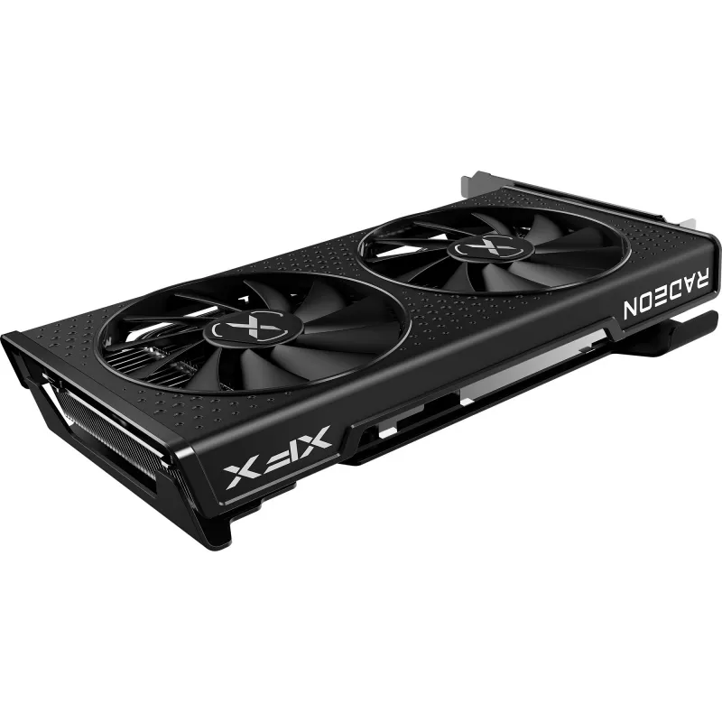 Placa gráfica XFX Radeon RX 7600 — 8 GB GDDR6, PCIe 4.0, 128-Bit, 2x DisplayPort 2.1, HDMI 2.1, 2 ventoinhas