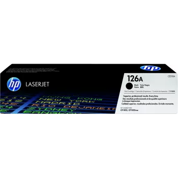 HP 126A Toner original LaserJet Preto, 1200 páginas, Preto, 1 unid.