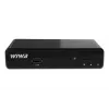 WIWA H.265 DVB-T/DVB-T2 HEVC recetor, Full HD 1080p, PVR, HDMI 1.3, USB 2.0, SCART, preto