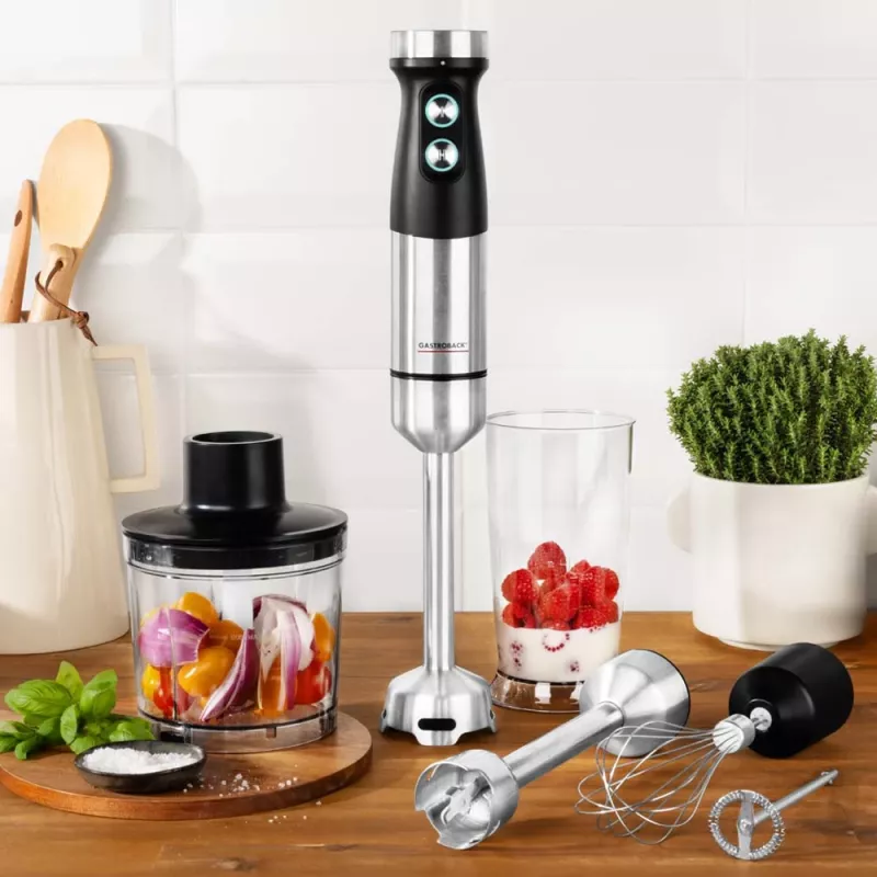 Varinha mágica Gastroback Design Power Hand Blender Set 5 em 1