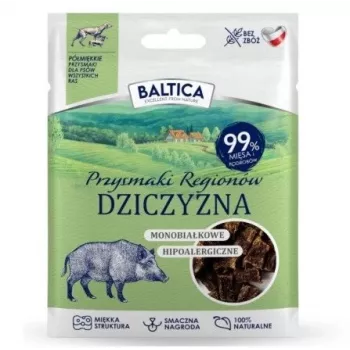 BALTICA Guloseimas Regionais Monoproteico Caça - Guloseimas para Cães - 30 g