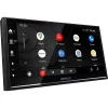 Recetor multimédia para automóvel Kenwood DMX7722DABS 2 DIN, ecrã tátil de 6,8 polegadas, DAB+, CarPlay e Android Auto sem fios, Wi-Fi, Bluetooth, 4x50 W, preto