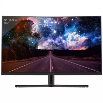 68,6cm/27'' (1920x1080) LC-Power LC-M27-FHD-240-C Gaming Curvo 16:9 1ms 240Hz 3xHDMI DisplayPort VESA Full HD Preto