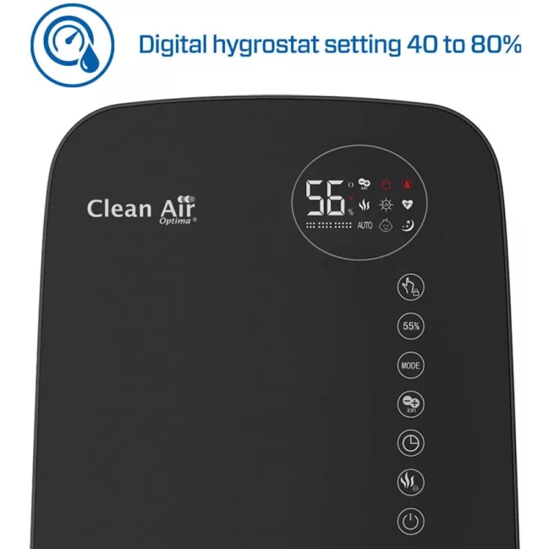 Humidificador com IONIZADOR/CA-607BSMART Clean Air Optima