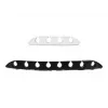 Fixador de cabos DeLOCK trapezoidal autoadesivo conjunto combinado 10 unid. preto branco