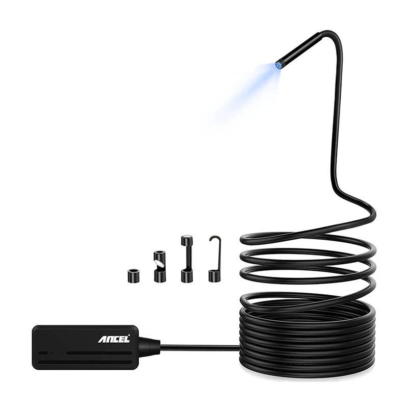 Câmara de inspeção Ancel W655 WiFi – boroscópio sem fios para inspeção visual (modelo W655)