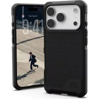 UAG Urban Armor Gear capa Metropolis LT MagSafe | Apple iPhone 17 Pro | Kevlar preto | 114517113940 (114517113940)