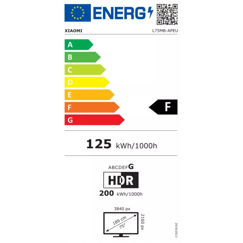 TV QLED Xiaomi A Pro 75 2026 (75 polegadas 4K Google TV 189 cm)