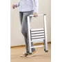 Escadote dobrável de design em alumínio WENKO Single-speed – 150 kg – 3,2 kg – 35 cm – 71 cm – 43,5 cm – 5,5 cm (601010100)