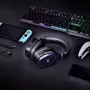 Thermaltake ARGENT H5 RGB, sem fios, gaming, 20 - 40000 Hz, 412 g, auscultadores, preto
