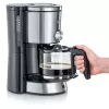 Máquina de café SEVERIN KA4825 preto/aço inoxidável