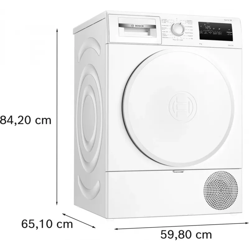 Bosch WTH83277PL máquina de secar roupa de instalação livre 8 kg
